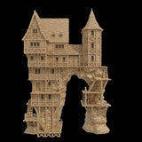 Tabletop Terrain Building Seaside Cliff Manor