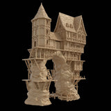 Tabletop Terrain Building Seaside Cliff Manor