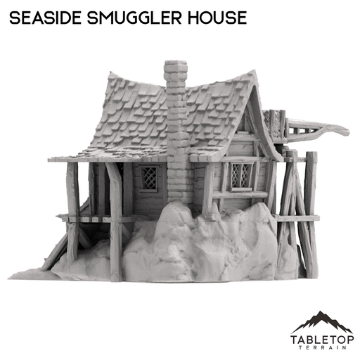 Tabletop Terrain Building Seaside Smuggler House