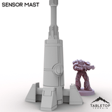 Tabletop Terrain Building Sensor Mast