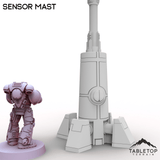Tabletop Terrain Building Sensor Mast