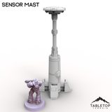 Tabletop Terrain Building Sensor Mast