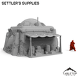 Tabletop Terrain Building Settler's Supplies