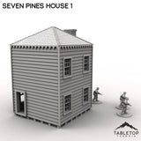 Tabletop Terrain Building Seven Pines House 1