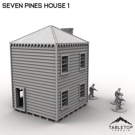 Tabletop Terrain Building Seven Pines House 1