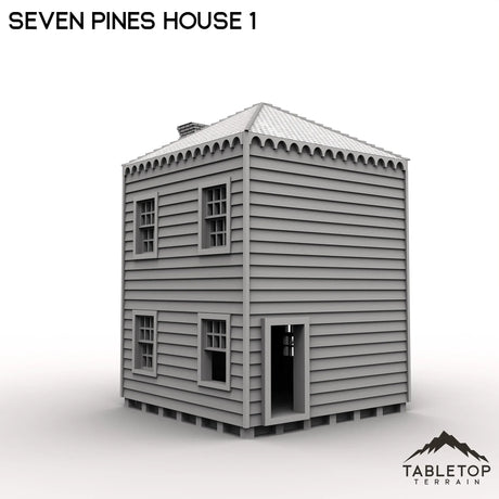 Tabletop Terrain Building Seven Pines House 1
