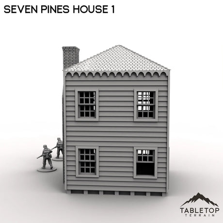 Tabletop Terrain Building Seven Pines House 1