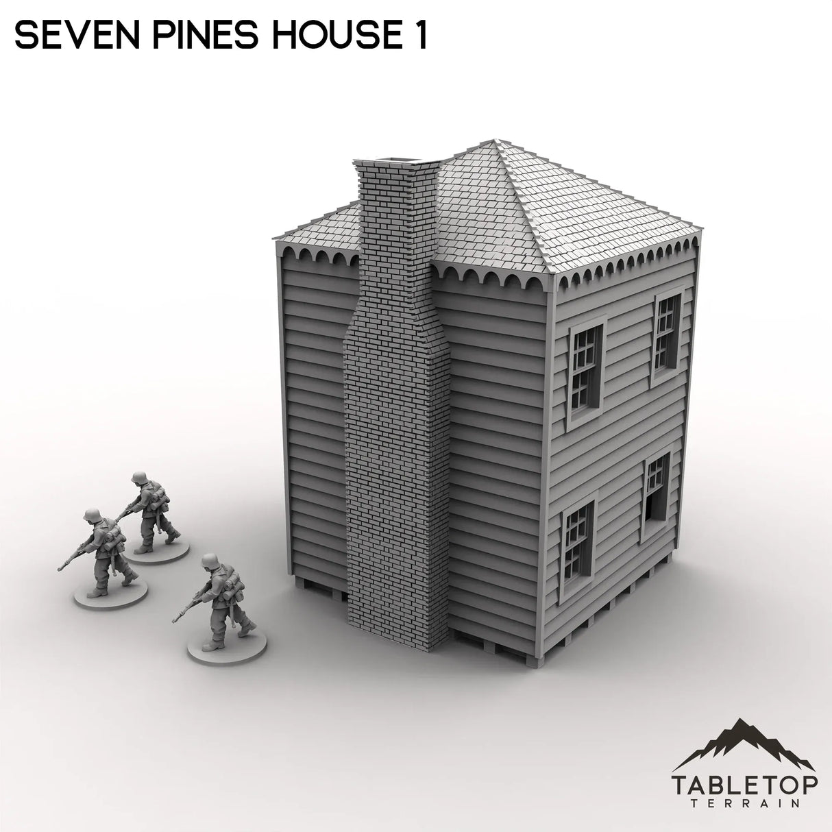 Tabletop Terrain Building Seven Pines House 1