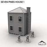 Tabletop Terrain Building Seven Pines House 1