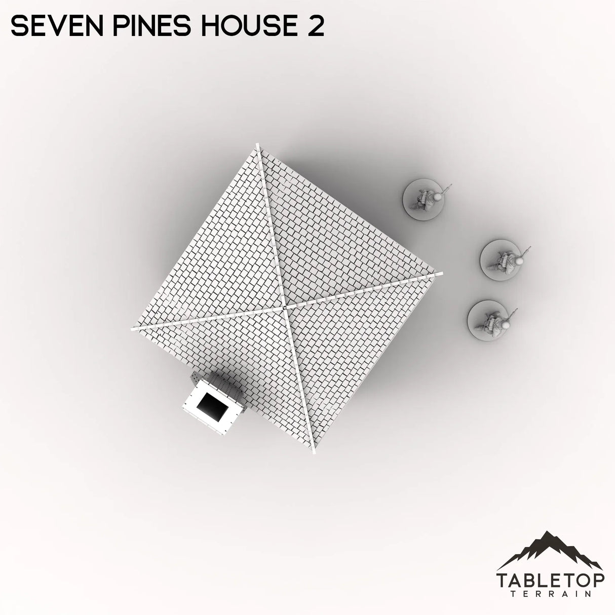 Tabletop Terrain Building Seven Pines House 2