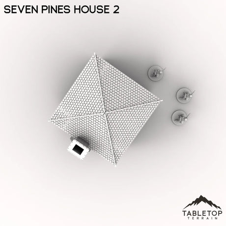 Tabletop Terrain Building Seven Pines House 2