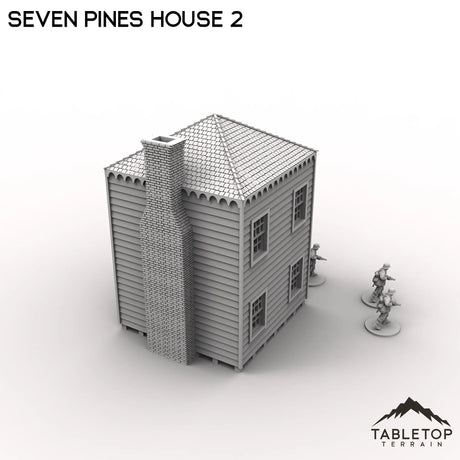 Tabletop Terrain Building Seven Pines House 2
