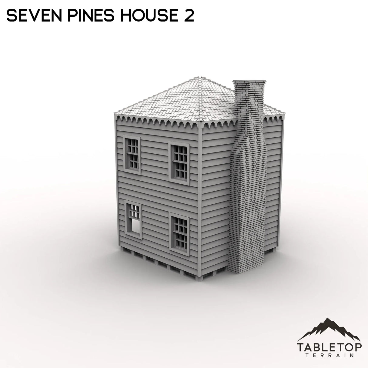 Tabletop Terrain Building Seven Pines House 2