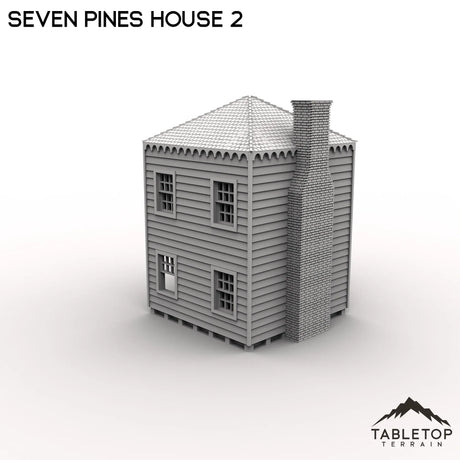 Tabletop Terrain Building Seven Pines House 2