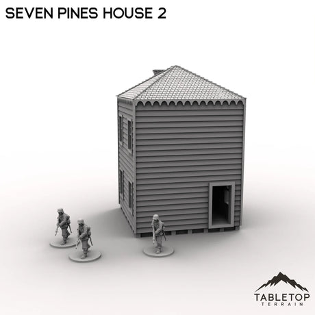 Tabletop Terrain Building Seven Pines House 2