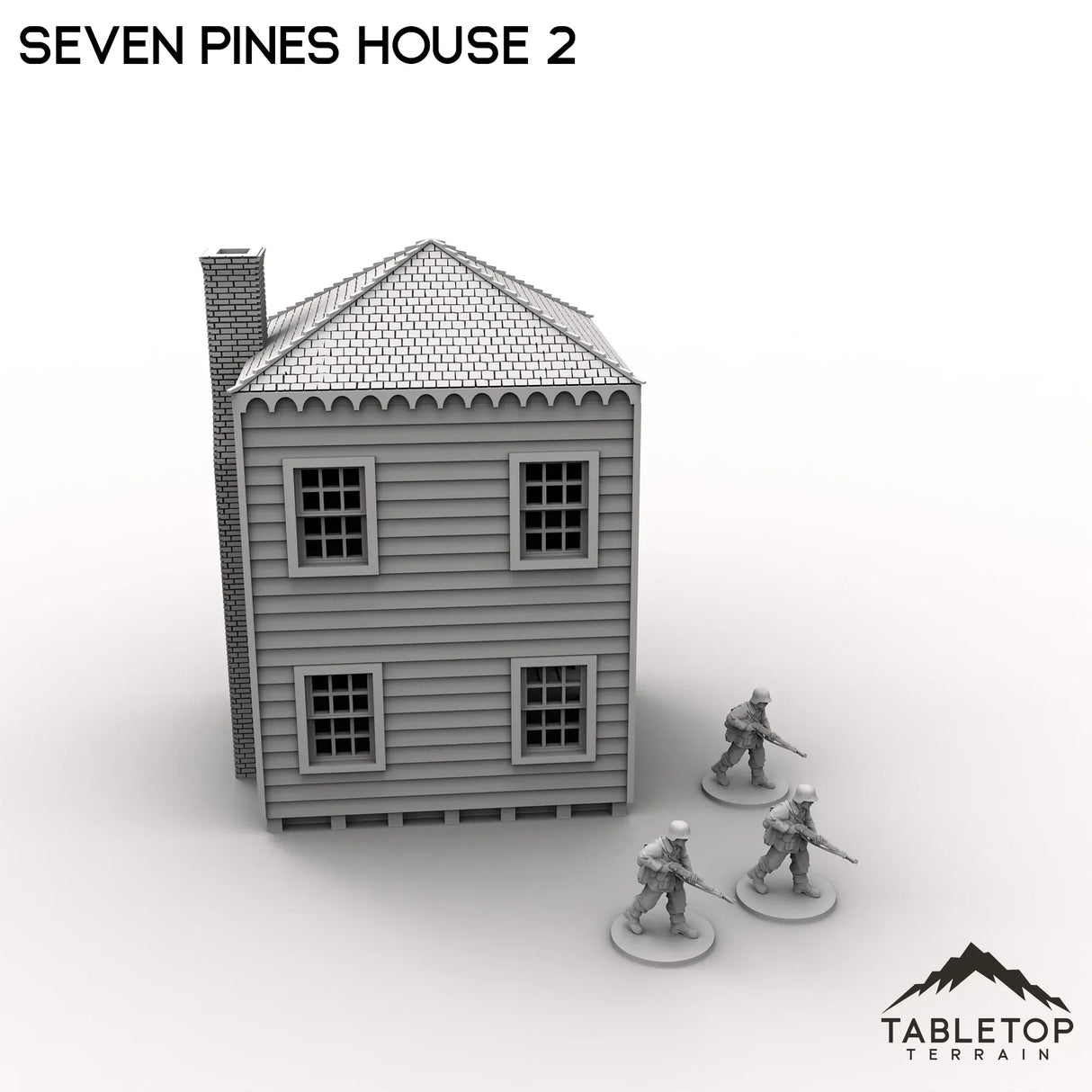Tabletop Terrain Building Seven Pines House 2