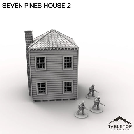 Tabletop Terrain Building Seven Pines House 2