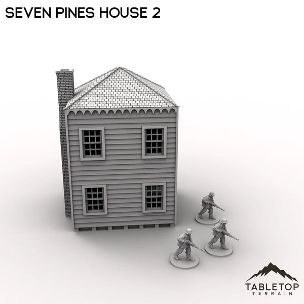 Tabletop Terrain Building Seven Pines House 2