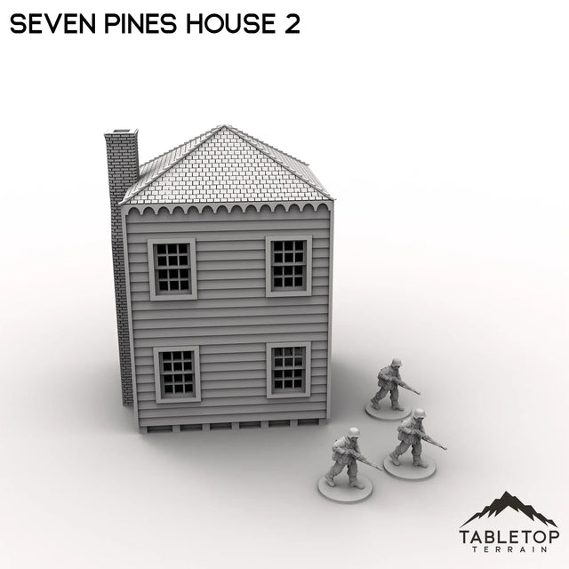 Tabletop Terrain Building Seven Pines House 2