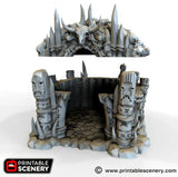 Tabletop Terrain Building Shaman's Hut - Tribal Terrain