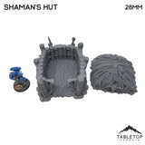 Tabletop Terrain Building Shaman's Hut - Tribal Terrain