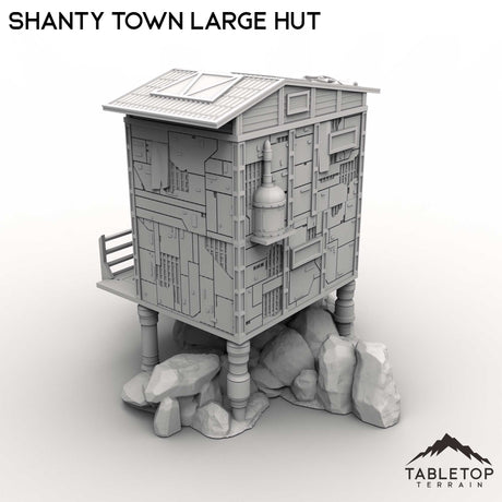 Tabletop Terrain Building Shanty Town Large Hut