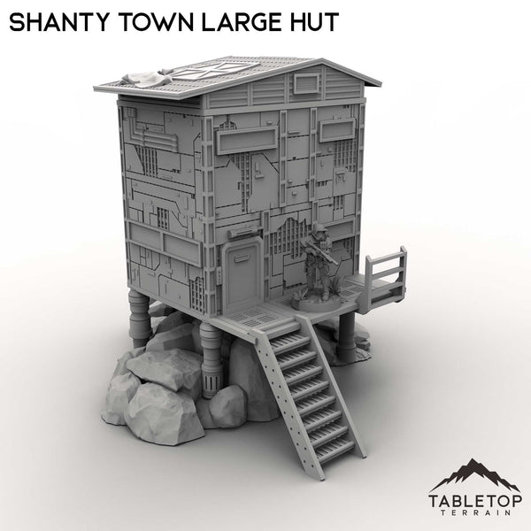 Tabletop Terrain Building Shanty Town Large Hut