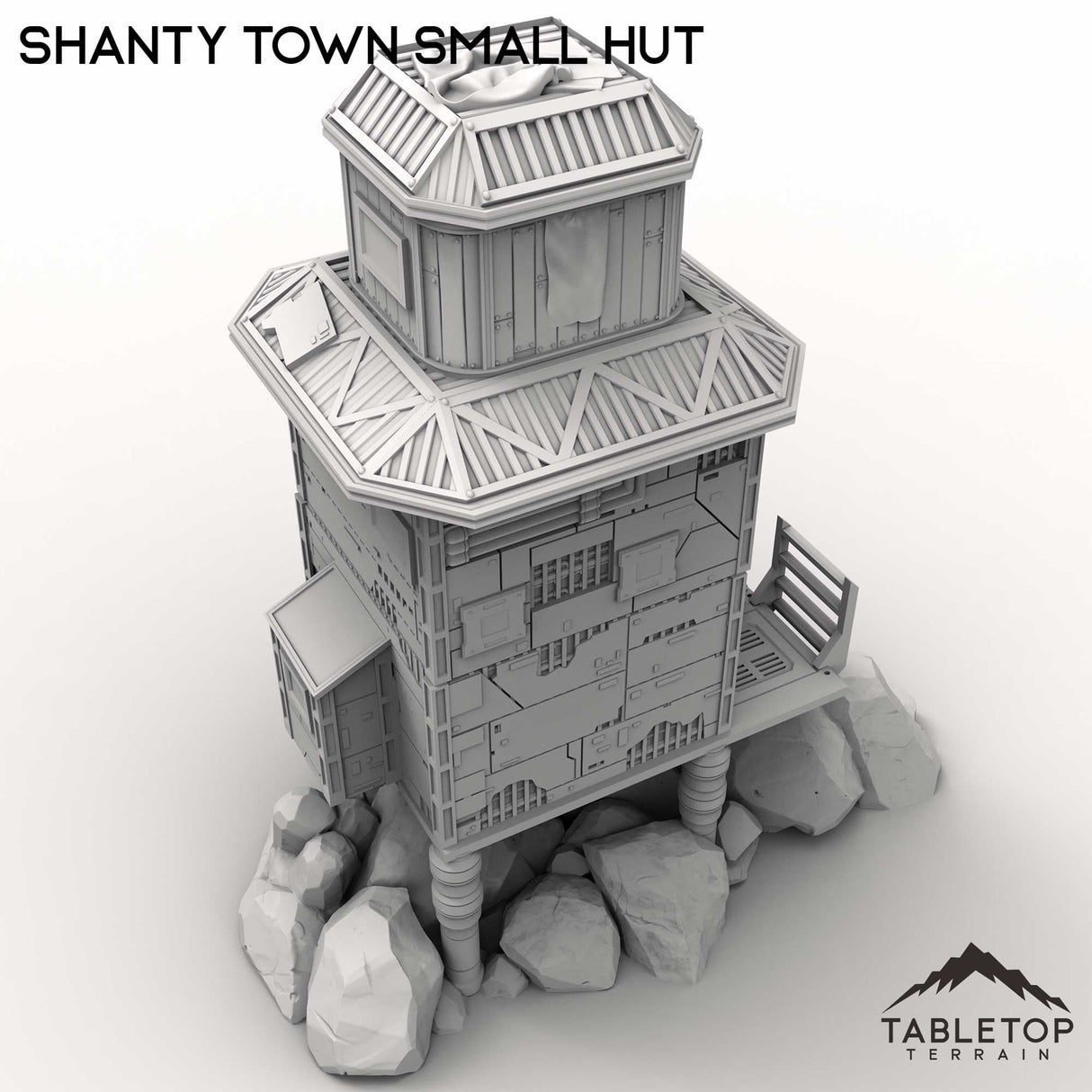 Tabletop Terrain Building Shanty Town Small Hut
