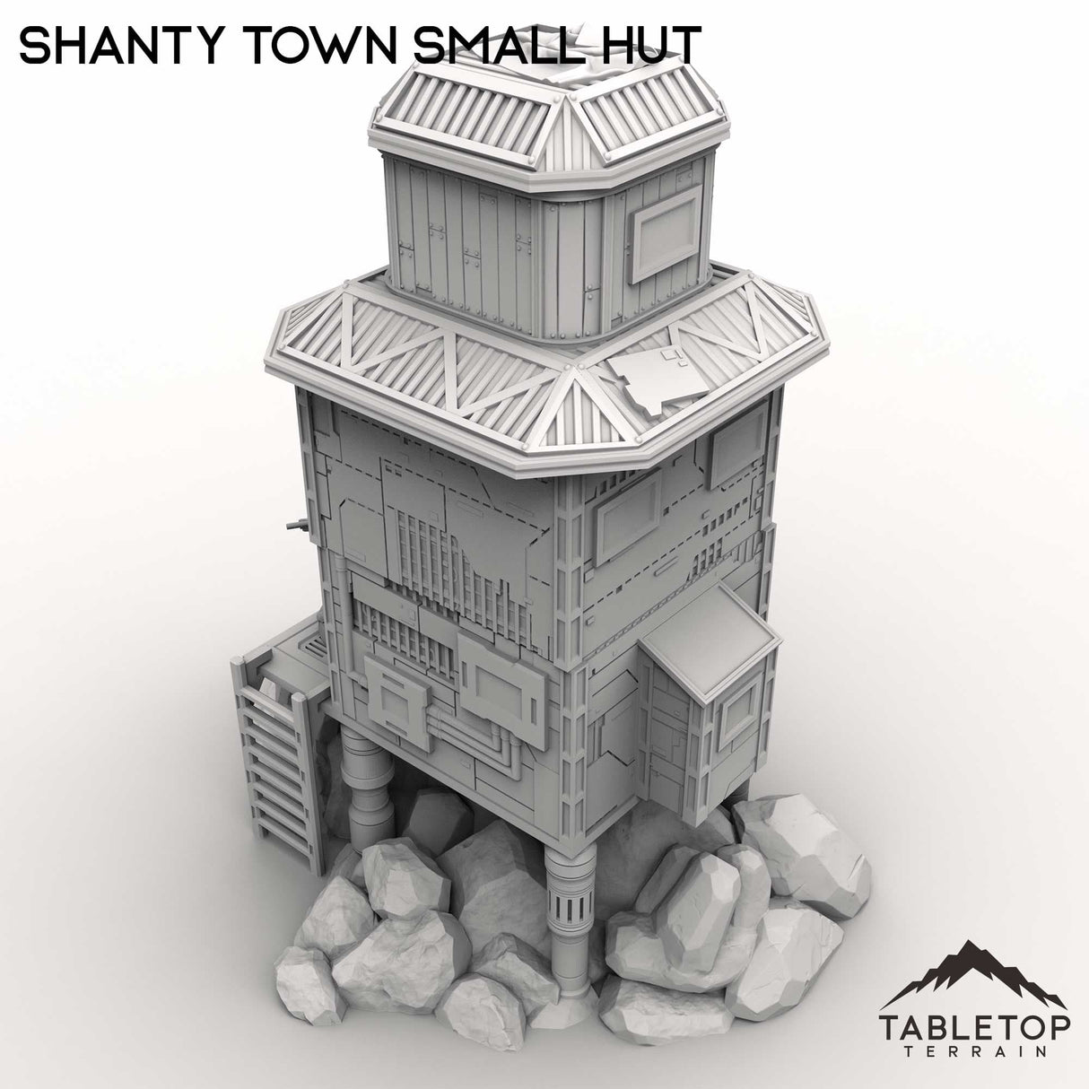 Tabletop Terrain Building Shanty Town Small Hut