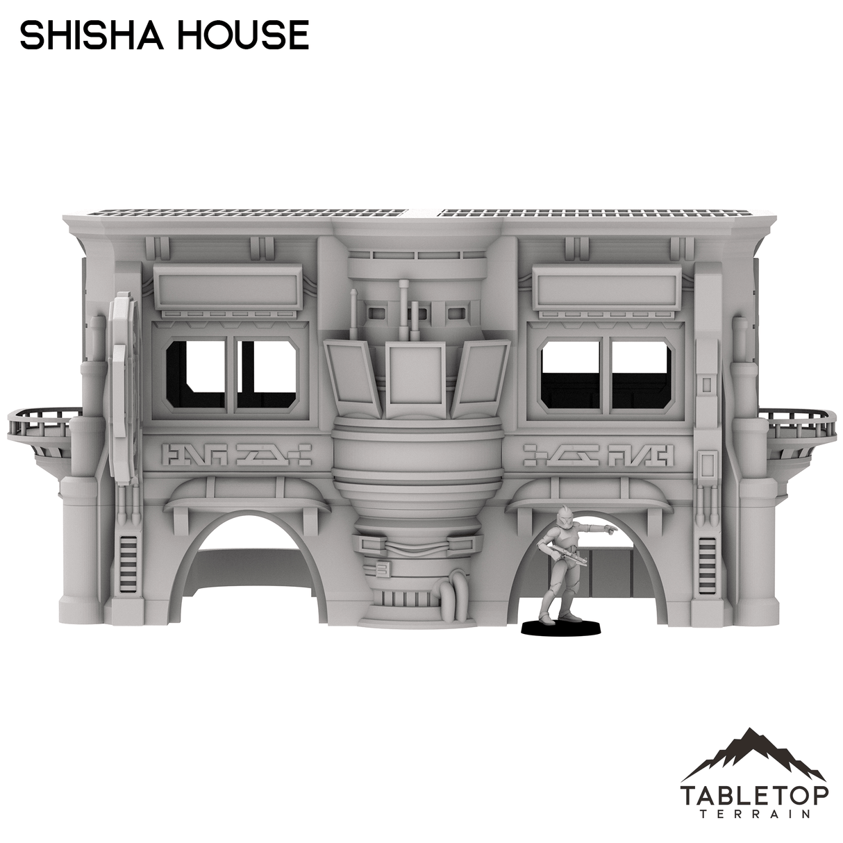 Tabletop Terrain Building Shisha House