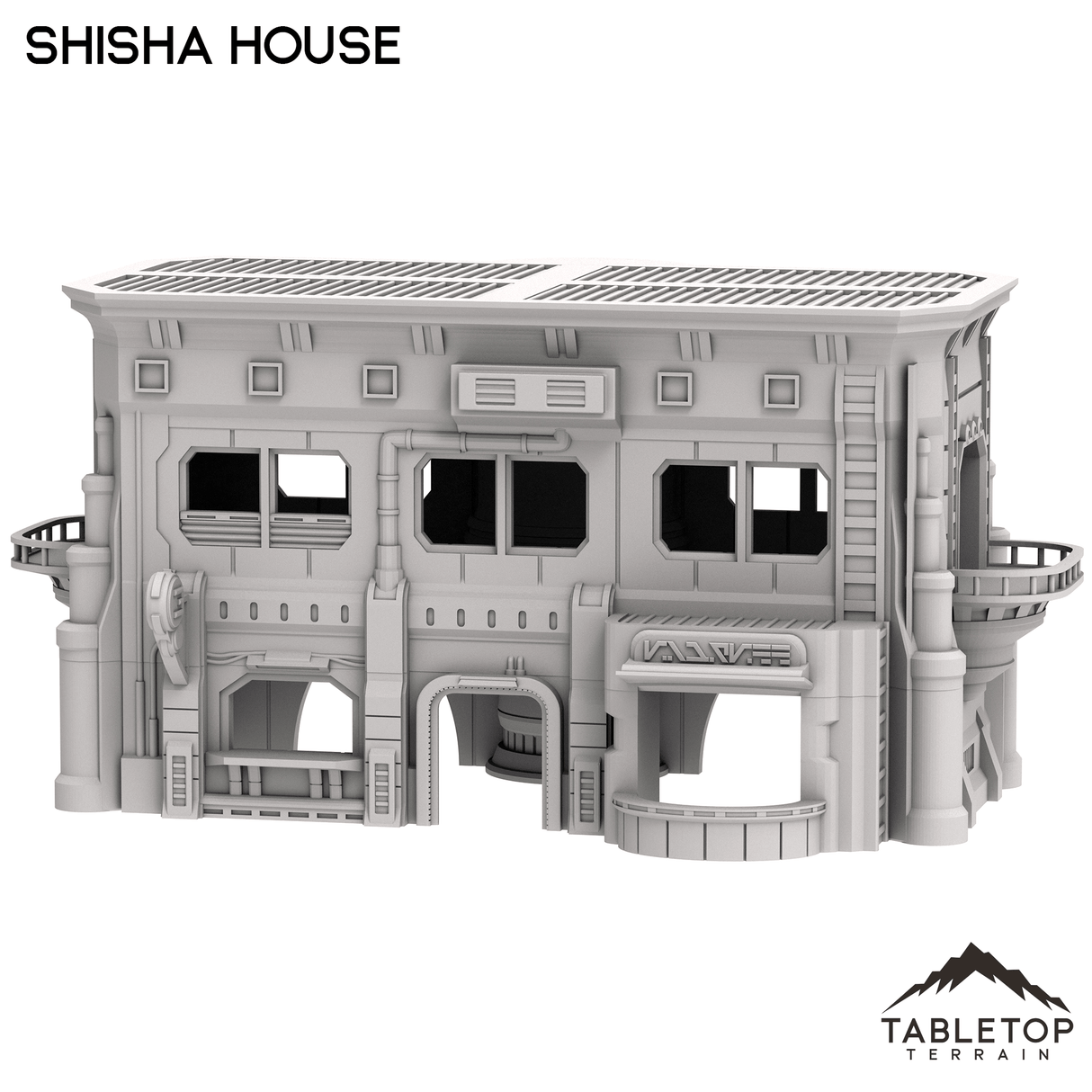 Tabletop Terrain Building Shisha House