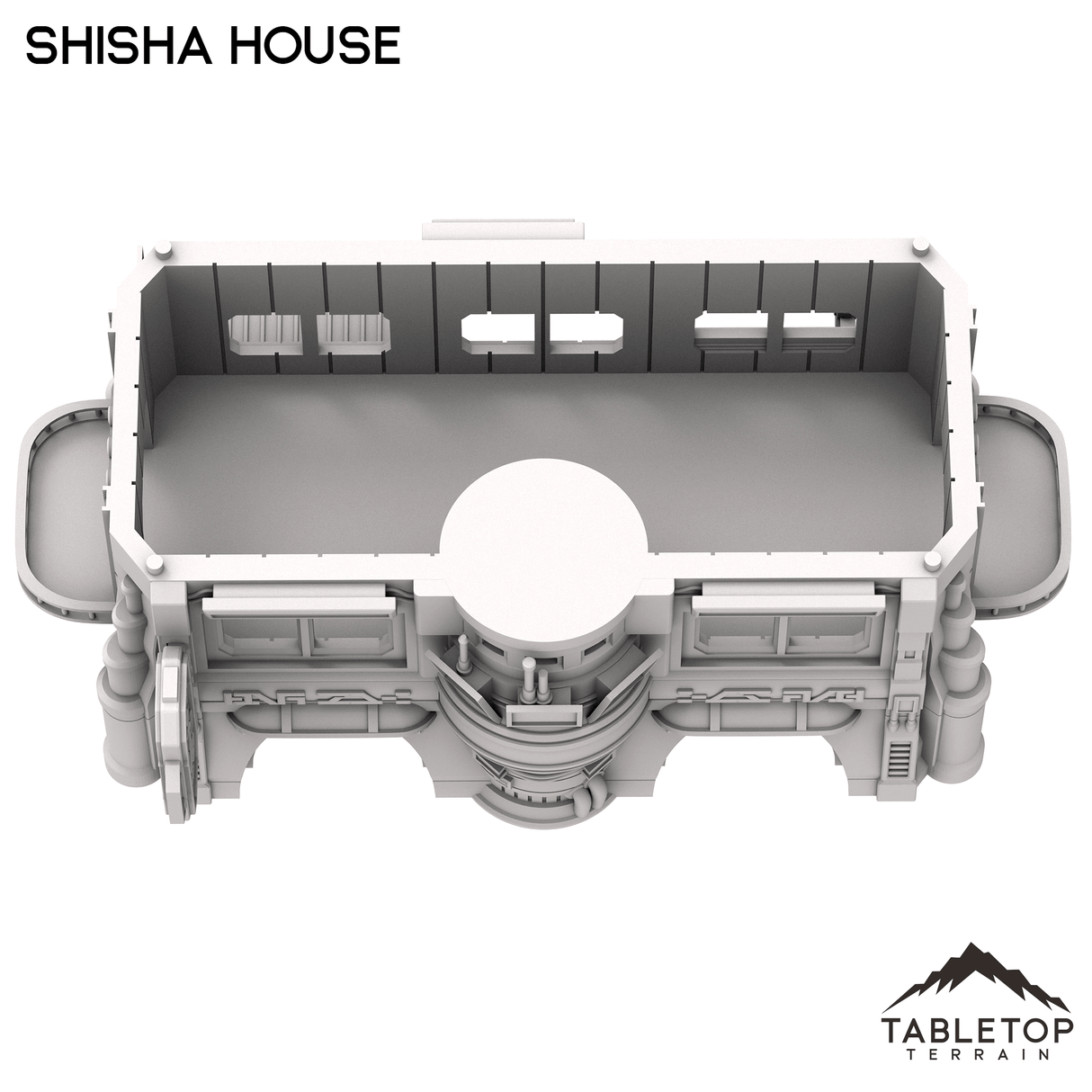 Tabletop Terrain Building Shisha House