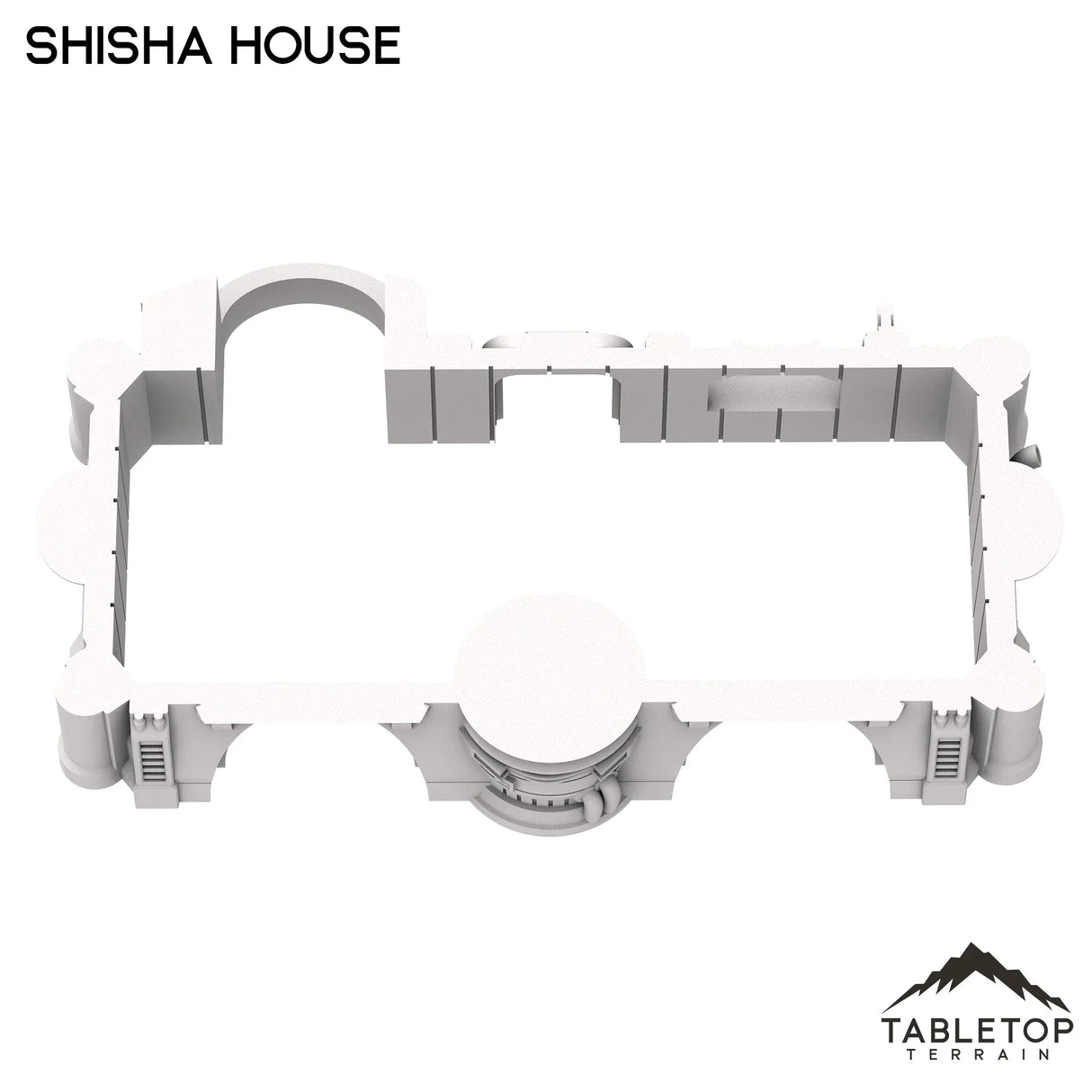 Tabletop Terrain Building Shisha House - Futuristic City
