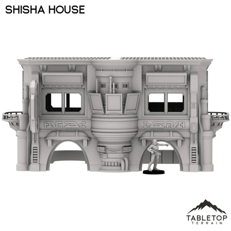 Tabletop Terrain Building Shisha House - Futuristic City