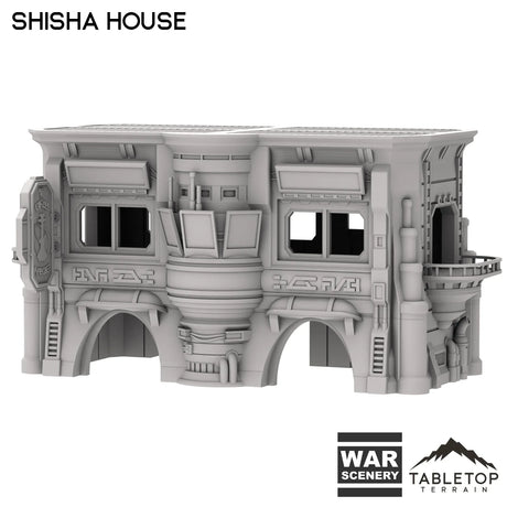 Tabletop Terrain Building Shisha House - Futuristic City