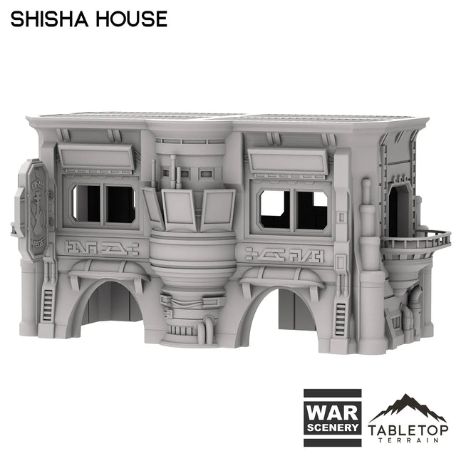 Tabletop Terrain Building Shisha House - Futuristic City