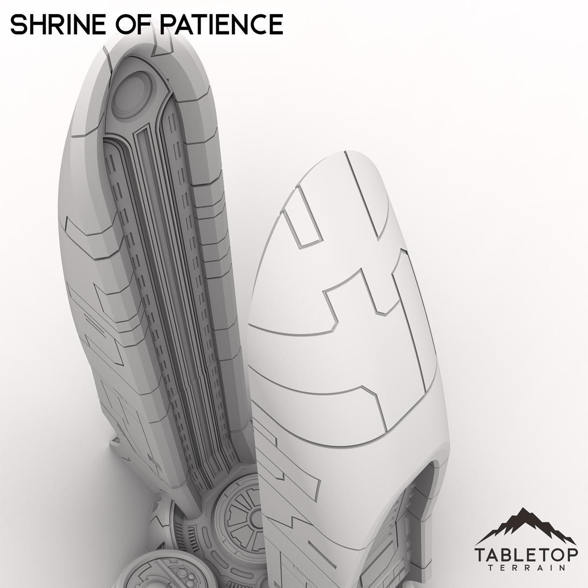 Tabletop Terrain Building Shrine of Patience