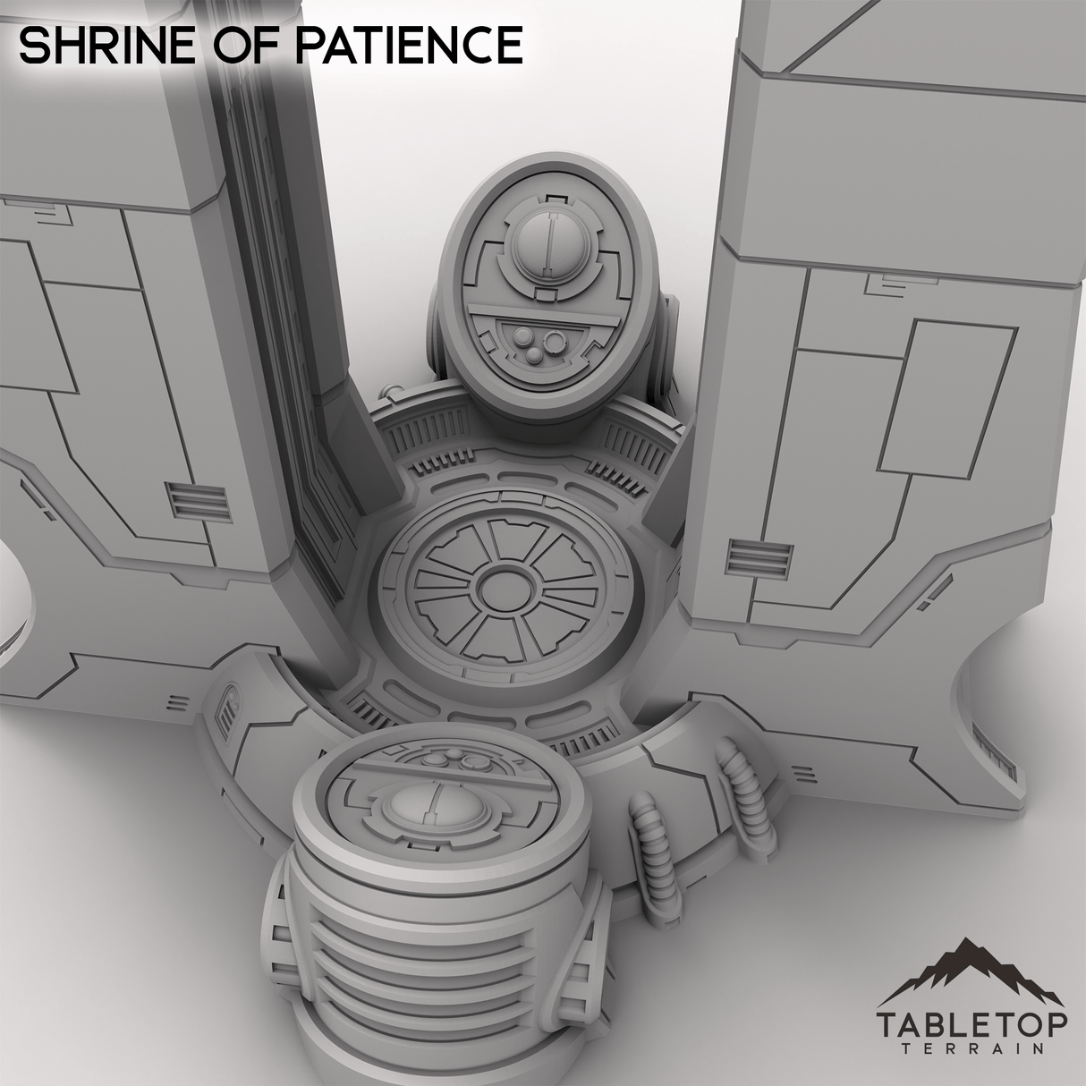 Tabletop Terrain Building Shrine of Patience