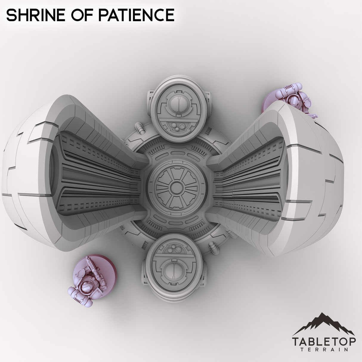 Tabletop Terrain Building Shrine of Patience