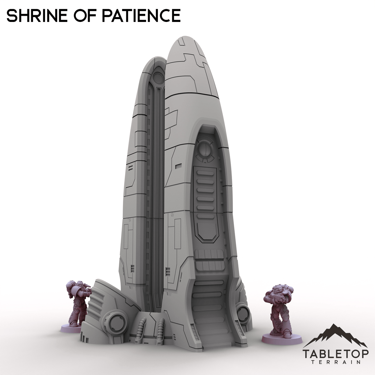 Tabletop Terrain Building Shrine of Patience
