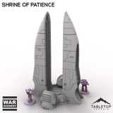 Tabletop Terrain Building Shrine of Patience