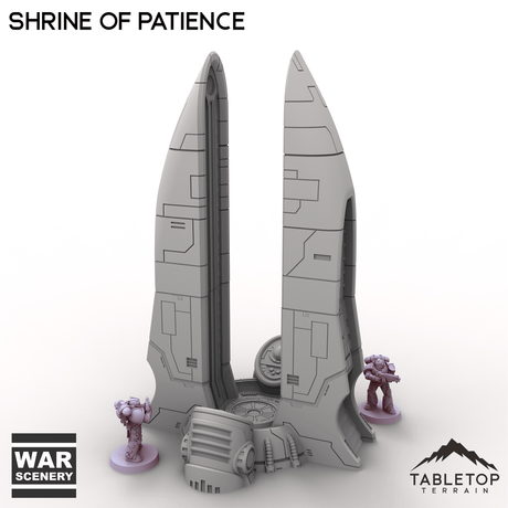 Tabletop Terrain Building Shrine of Patience