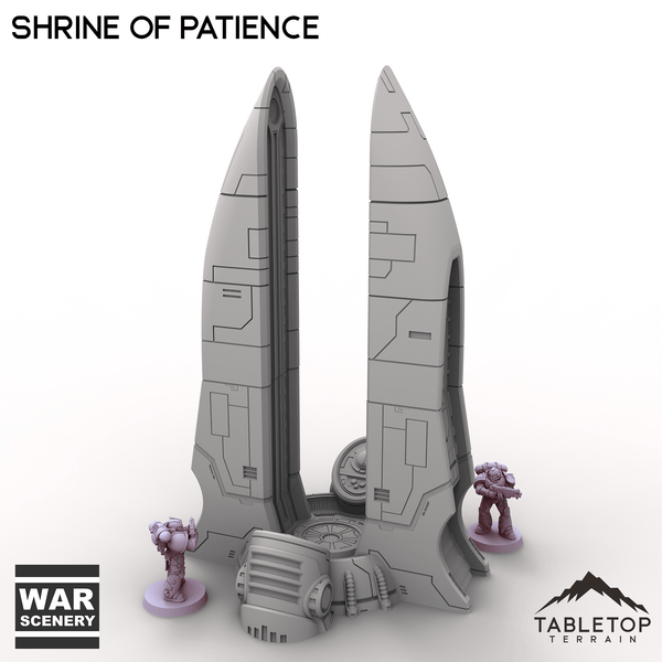 Tabletop Terrain Building Shrine of Patience
