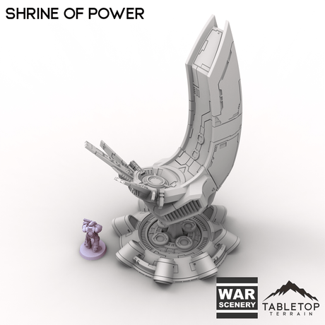 Tabletop Terrain Building Shrine of Power