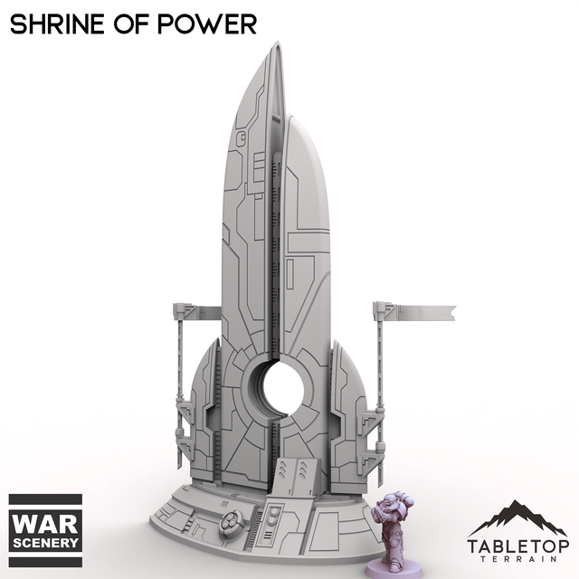 Tabletop Terrain Building Shrine of Unity