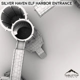 Tabletop Terrain Building Silver Haven Elf Harbor Entrance