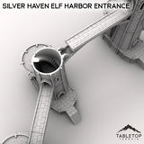 Tabletop Terrain Building Silver Haven Elf Harbor Entrance
