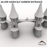 Tabletop Terrain Building Silver Haven Elf Harbor Entrance