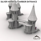 Tabletop Terrain Building Silver Haven Elf Harbor Entrance