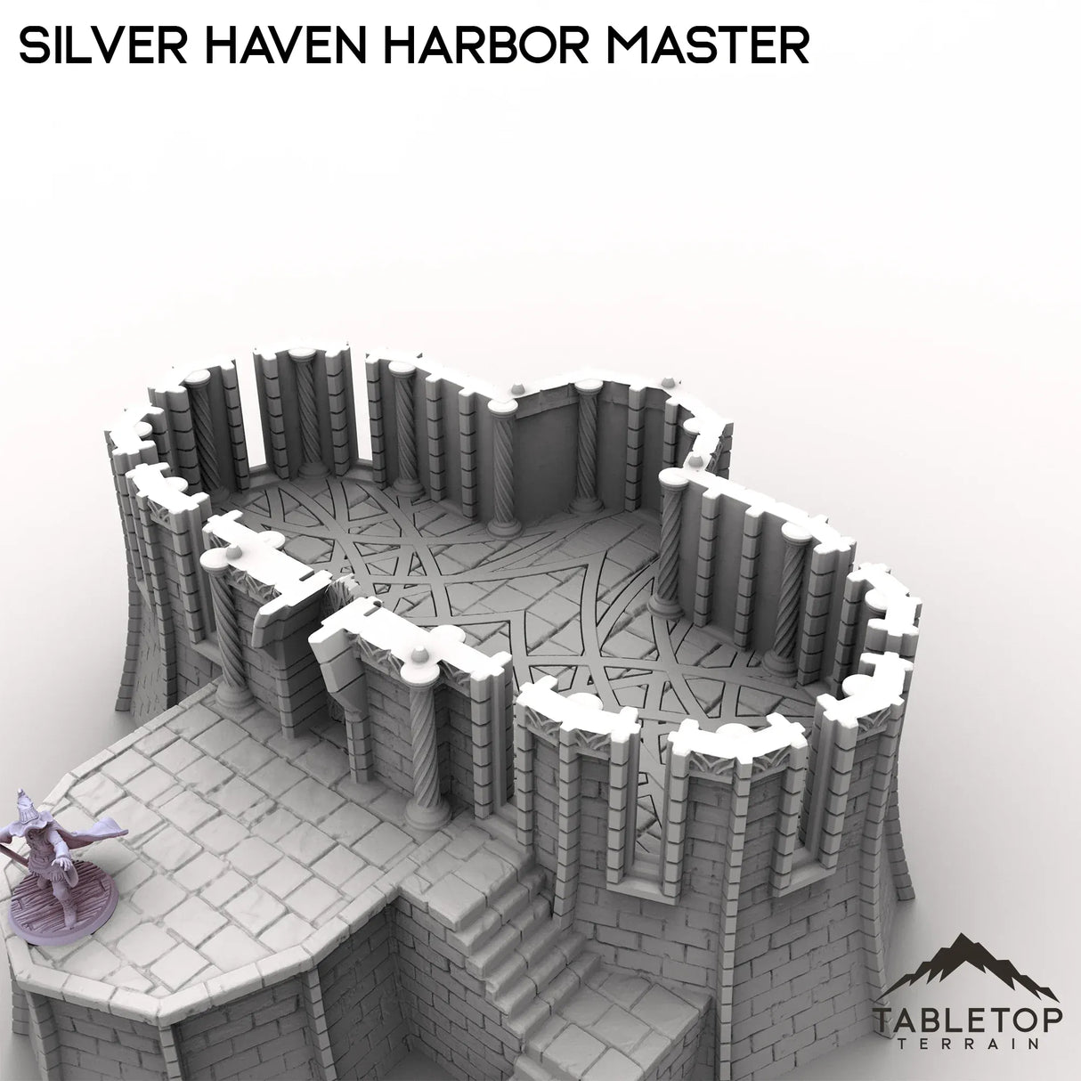 Tabletop Terrain Building Silver Haven Harbor Master